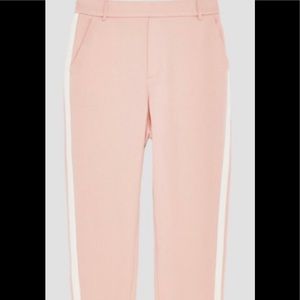 Pink zara trousers